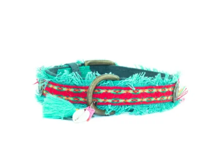 Collier Ruby Denim (20-26 cm)