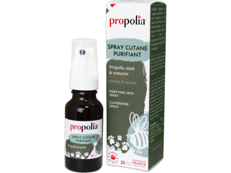 Spray cutané purifiant