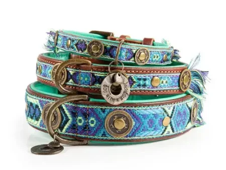 Collier Boho Juan en cuir - taille M (32 à 39cm)