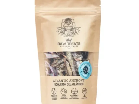 Friandises aux anchois Mr Bones – Snack naturel pour chien