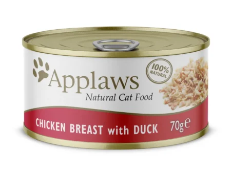 Nourriture Premium, 100% naturelle, goût poulet & canard