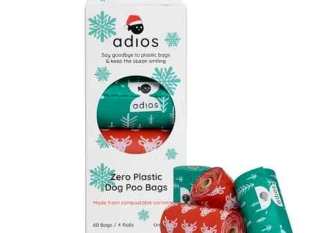 Sacs à caca compostables de Noël (stock limité)