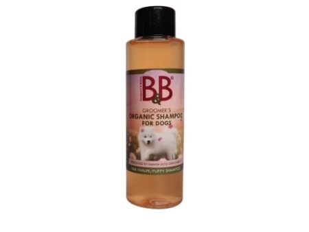 Shampooing bio pour chiots & chats à l'huile d'amande