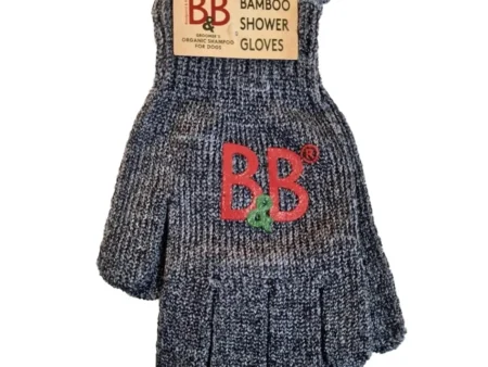 Gants de lavage pour chien en bambou