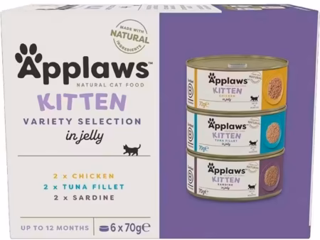 Pâtée naturelle chaton, seniors et appétit difficile – 6 x 70g