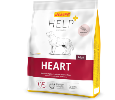 Croquettes chien insuffisance cardiaque – soutien du cœur (900g)