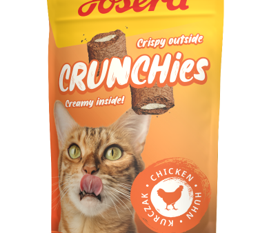 Friandise Chat au poulet sans céréales - coeur crémeux