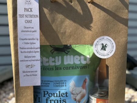 Pack Test Nutrition Chat Naturel – Découvrez une alimentation saine et facile