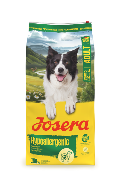 Croquettes chien hypoallergéniques sans céréales – Protéines d’insectes – Josera Hypoallergenic - 3kg