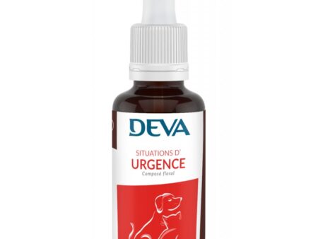 DEVA Urgence – Fleurs de Bach chien chat stress | Élixir floral apaisant