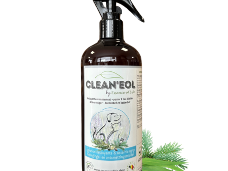 Clean’eol – spray nettoyant naturel pour l’environnement des chiens & chats
