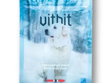 Vitbit Tornadogs Wrap bâtonnets de morue à mâcher pour chien 100 g