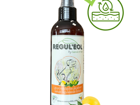 Regul’eol EOL 200 ml lotion régulatrice de sébum pour pelage gras chien