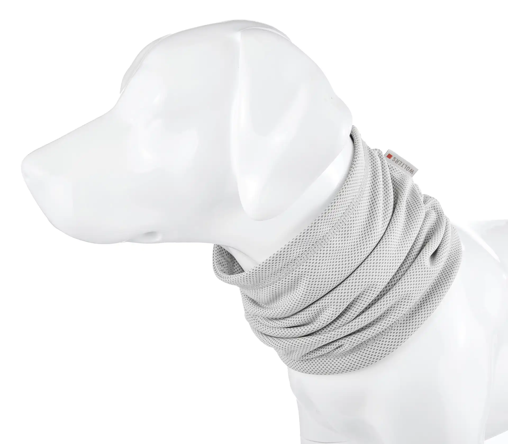 Écharpe rafraîchissante pour chien – Gris.