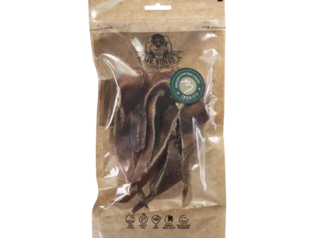Lanières d’oreille de porc ibérique – Mastication naturelle pour chien | Mr Bones – 70 g