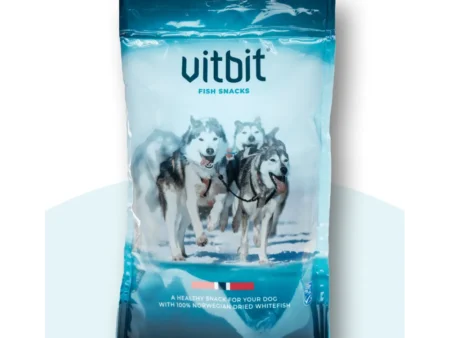 Vitbit Fish Snack friandises 100 % poisson séché pour chien 300 g