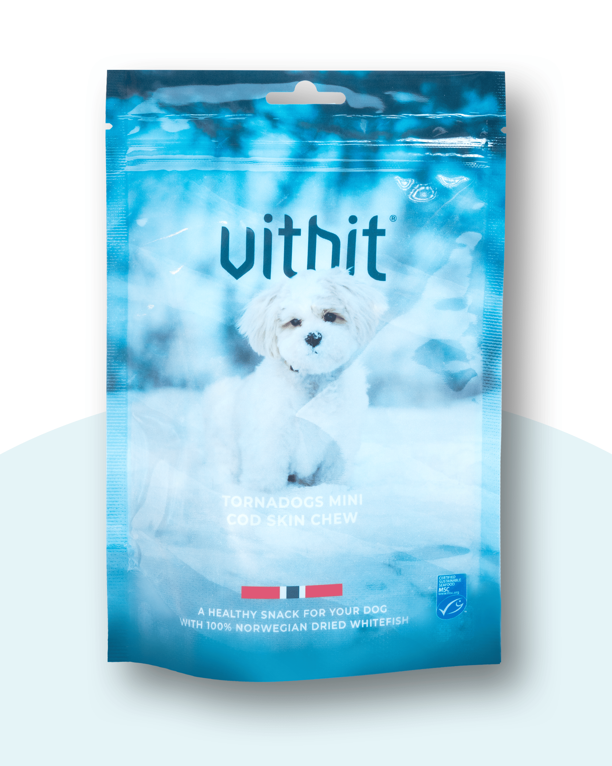 Vitbit TornaDogs Mini bâtonnets de peau de morue séchée pour chien 70 g