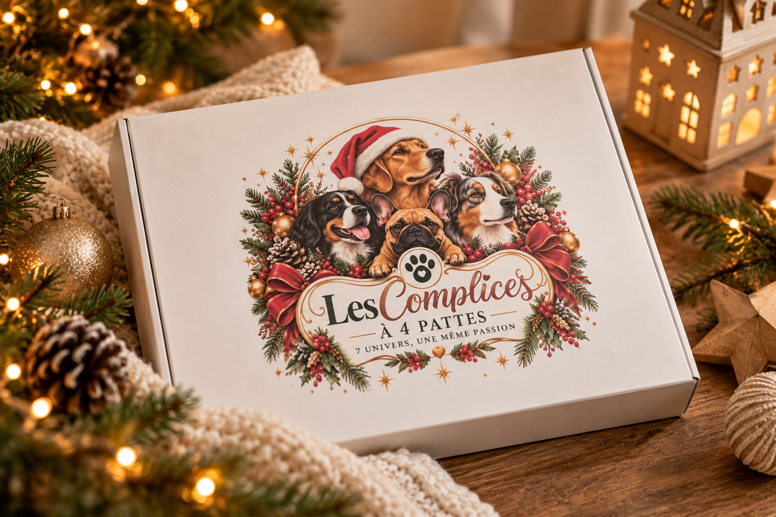Calendrier de l’Avent 2026 pour chien – Les Complices à 4 Pattes